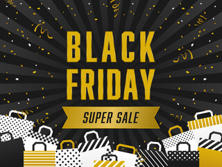 ブラックフライデー　広告テンプレート