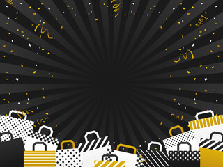 ショッピング・セール向け　背景素材