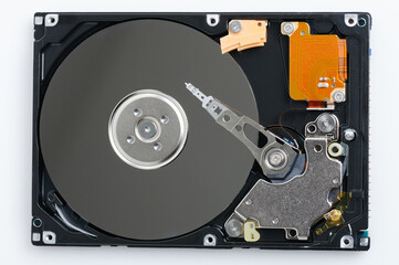 Open hard drive