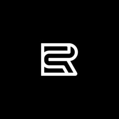 LOGO LETTER R AND C