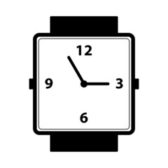 Time and clock icon. Time management and deadline alarm icon.