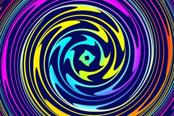 abstract color background with spiral
