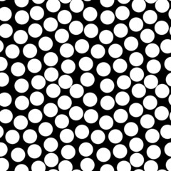 Circles pattern. Circular figures seamless ornament. Geometric motif. Rounds background. Circle shapes wallpaper. Geometrical backdrop. Digital paper, textile print, web design, abstract. Vector art