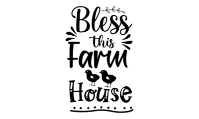 Fototapeta premium Bless this farm house svg,Kitchen Split Frame SVG, kitchen svg, cooking svg, Kitchen Monogram svg, Flourish Kitchen SVG