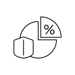 Term life insurance icon