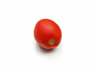 Fresh red tomato isolated on white background