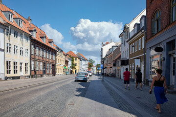 Wanderlust in Odense street,Denmark,scandinavia,Europe