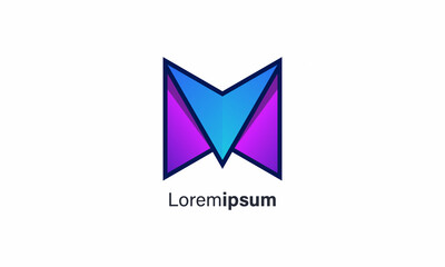 Letter M Logo. M Letter Design Vector template elements
