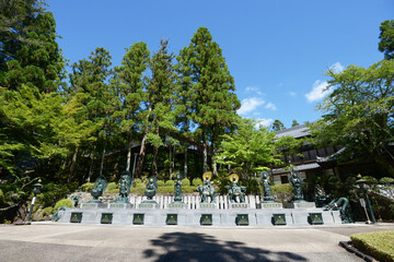 Obraz premium 霊山寺 八体仏霊場 奈良市