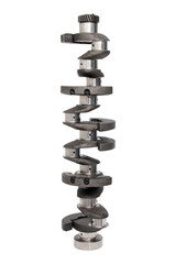 New engine crankshaft. Spare part.