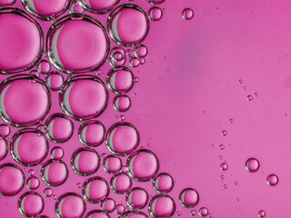 drops of oil or serum on the background of the surface