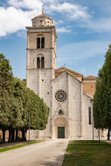 Fototapeta na wymiar The Cathedral of Santa Maria Assunta, Fermo, Marche, Italy