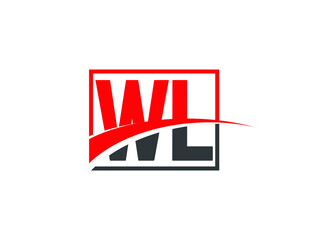 W L, WL Letter Logo Design