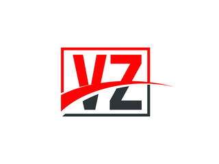 V Z, VZ Letter Logo Design
