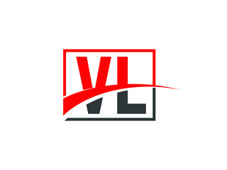V L, VL Letter Logo Design