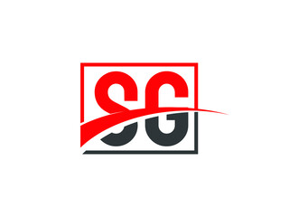 S G, SG Letter Logo Design