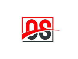 O S, OS Letter Logo Design