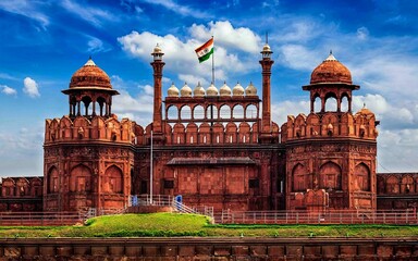 THE BEAUTY OF RED FORT
