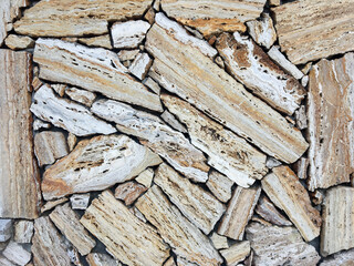 Textura de un muro de piedra