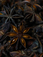 star anise close up