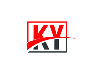 K Y, KY Letter Logo Design