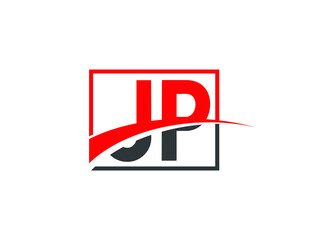 J P, JP Letter Logo Design