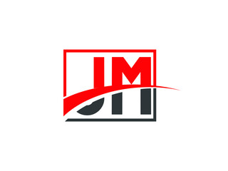 J M, JM Letter Logo Design
