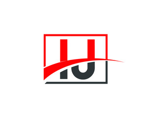 I J, IJ Letter Logo Design