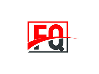 F Q, FQ Letter Logo Design