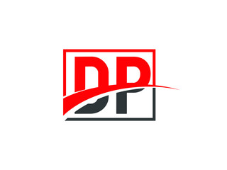 D P, DP Letter Logo Design