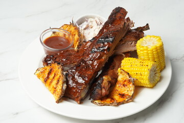 delicious bbq ribs