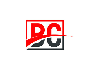 B C, BC Letter Logo Design