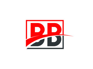 B B, BB Letter Logo Design