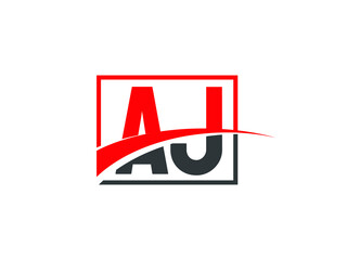 A J, AJ Letter Logo Design