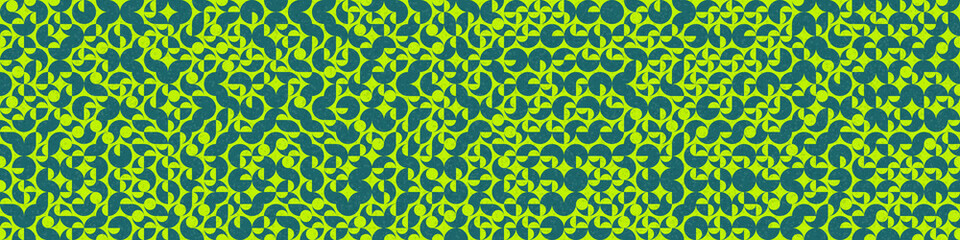 Abstract Geometric Pattern generative computational art illustration