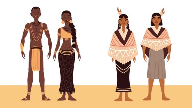 indigenus couples ethnicity characters