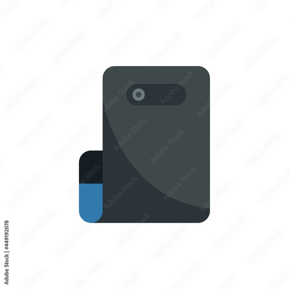 Poster flex display icon flat isolated vector