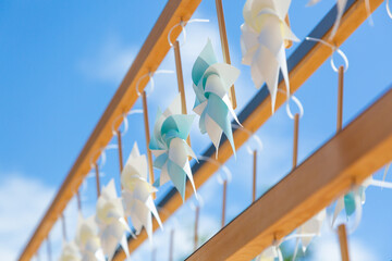 川越氷川神社の風車