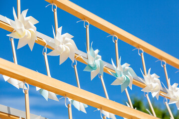 川越氷川神社の風車