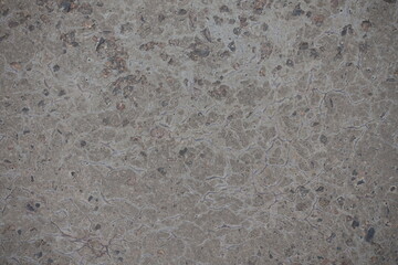 Top view of old weathered gray concrete slab
