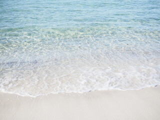 waves on the beach