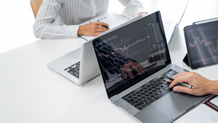 Crypto currency financial market economic business. blockchain technology Bitcoin Stocks Cryptocurrency Digital Money