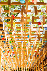 川越氷川神社の風鈴