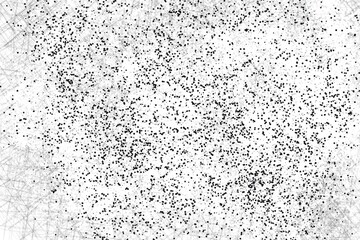 Distressed overlay texture of rusted peeled metal.Grunge Black And White Urban Texture. Dark Messy Dust Overlay Distress Background.