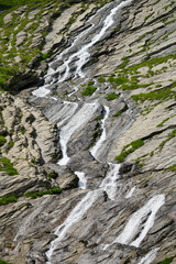 waterfall in Engstlenalp in the Bernese Alps