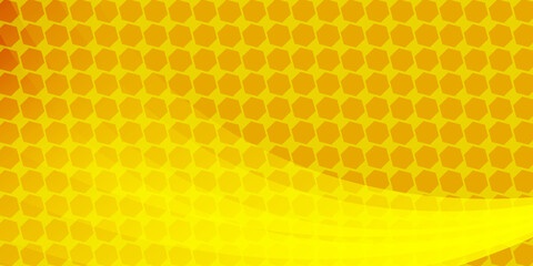 Modern yellow geometry background vector design