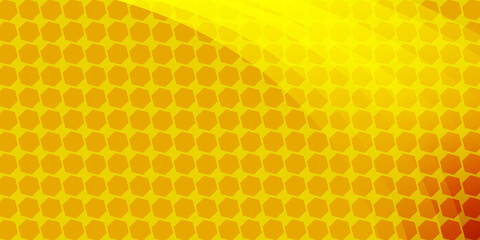 Modern yellow geometry background vector design