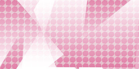 Abstract pink background vector design, geometry background