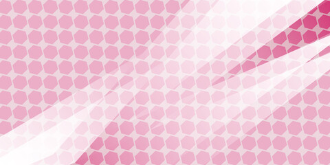 Abstract pink background vector design, geometry background