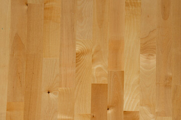 table top with varnished pine planks. Wood texture vector background